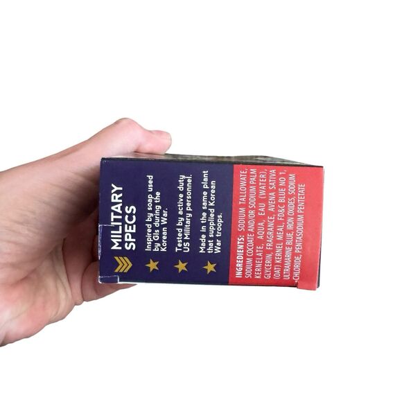 Duke Cannon Naval Diplomacy Big Brick of Soap for Men 10 oz - Picture 6 of 6